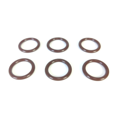 LINK-LOCK 6個 FKMバイトン OR.01.40030 BMW S62 N62 N73用コネクター＆サーモスタットOリングガスケット 11421702917