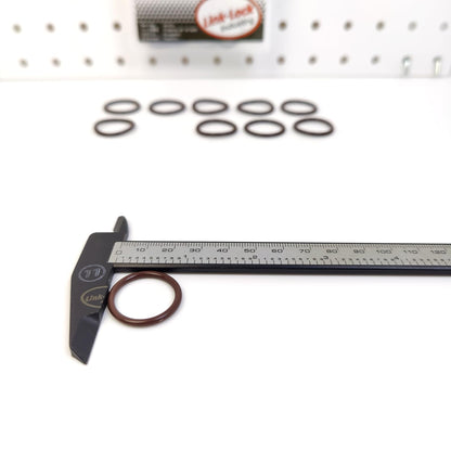 LINK-LOCK 10PCS OR.03.10581 FKM Viton Sealing O-Ring Kit of Air lock 145528 A0009870446 A0019973746 343089-9 For CUMMINS For MERCEDES-BENZ For VOLVO