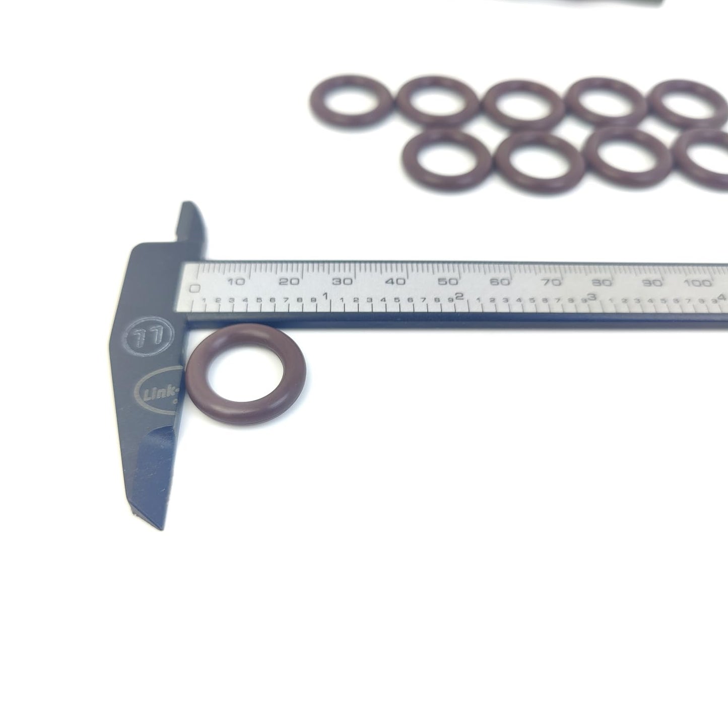 LINK-LOCK 10PCS OR.04.20406 FKM Viton Sealing O-Ring Kit of Cylinder Head Nut 539.04.203 111101465 for PORSCHE for VAG