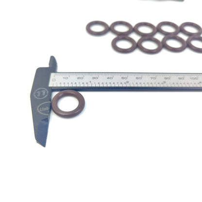 LINK-LOCK 10PCS OR.04.20406 FKM Viton Sealing O-Ring Kit of Cylinder Head Nut 539.04.203 111101465 for PORSCHE for VAG