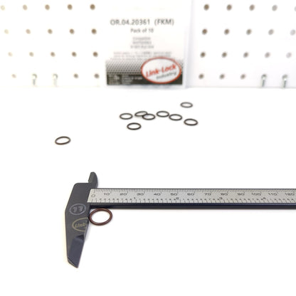 LINK-LOCK 10PCS OR.04.20361 FKM Viton Sealing O-Ring Kit of Thermostat WHT004963 91307-PLC-004 for AUDI for HONDA