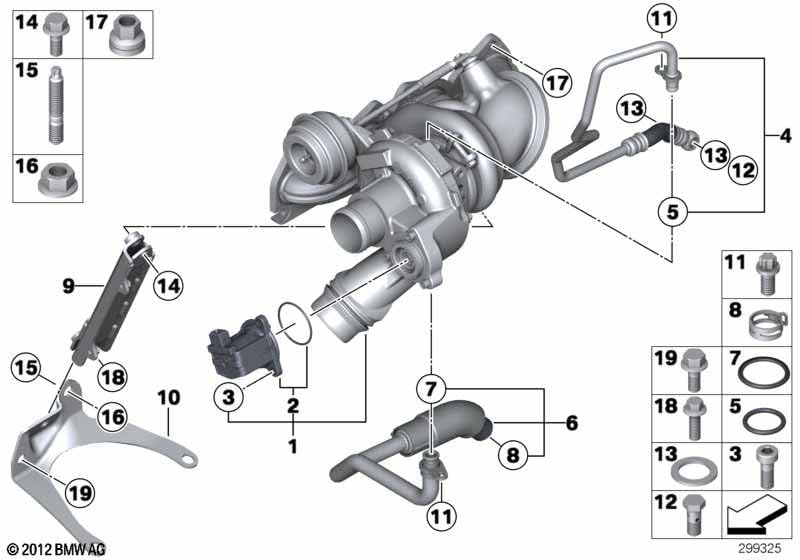 링크-록 10PCS FKM 바이톤 OR.01.10003 터보차징 파이프라인 O-링 17227680667 11420052839 BMW N13 K1200 K1300 K1600용