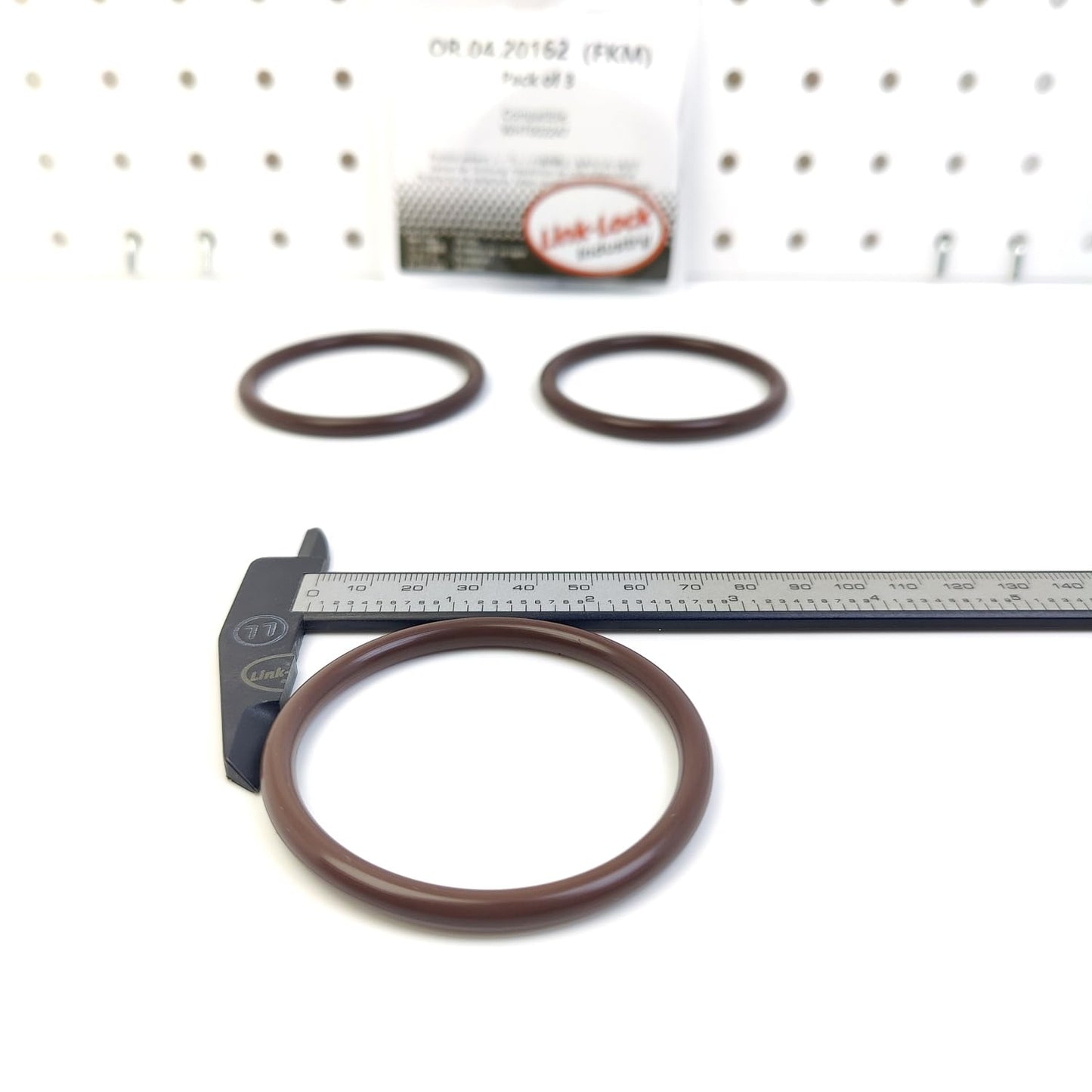LINK-LOCK 3PCS OR.04.20162 FKM Viton Sealing O-Ring Kit of Air Filter WHT002247 for AUDI