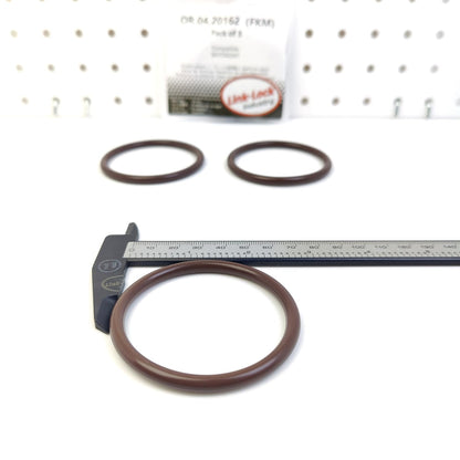 LINK-LOCK 3PCS OR.04.20162 FKM Viton Sealing O-Ring Kit of Air Filter WHT002247 for AUDI