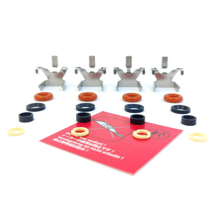 LINK-LOCK 4Set OK.04.10047 fuel injector repair kit 31372510 with FKM Viton O-RING For VOLVO XC60 S60 V60 S90 V90 B4204 2018-2019