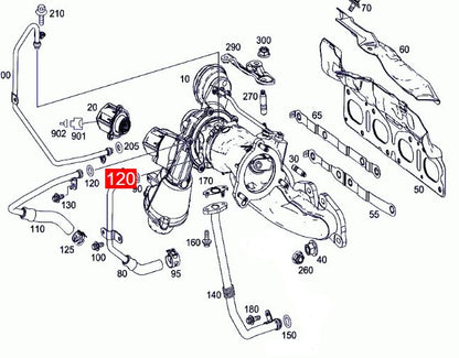 LINK-LOCK 20PCS OR.03.10161 FKM Viton Sealing O-Ring Kit of Coolant pipeline A0009973807 A0239970645 11367507729 7507729 1856412 For MERCEDES-BENZ-M270 M260 M274 M264 For BMW-N52 N54 N62