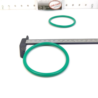 LINK-LOCK 2PCS OR.04.20097 FKM Viton Sealing O-Ring Kit of Engine Air Intake House 1920.NJ 9654077080 A0259973245 0259973245 for CITROËN for FIAT for MERCEDES-BENZ