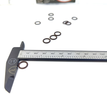 LINK-LOCK 10個 OR.04.20004 FKMバイトン 8×1.5 汎用Oリングキット 5259563 (CUMMINS用)