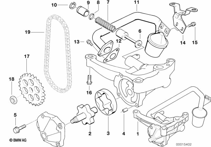 LINK-LOCK 5PCS FKM Viton OR.01.40049 Engine oil pump O-RING gasket 11411722837 11410150576 for BMW M52 M54 N62 N73