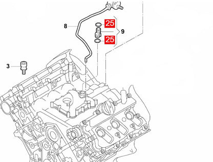 LINK-LOCK 10個 OR.03.10207 FKMバイトン製シーリングOリングキット コモンレール燃料インジェクター用 WHT004793A 11421702916 LYX000100 06.56333-1252 51.96501-0701 20799119 VOLVO用 BMW-S62 M62 M70 M60用 AUDI用