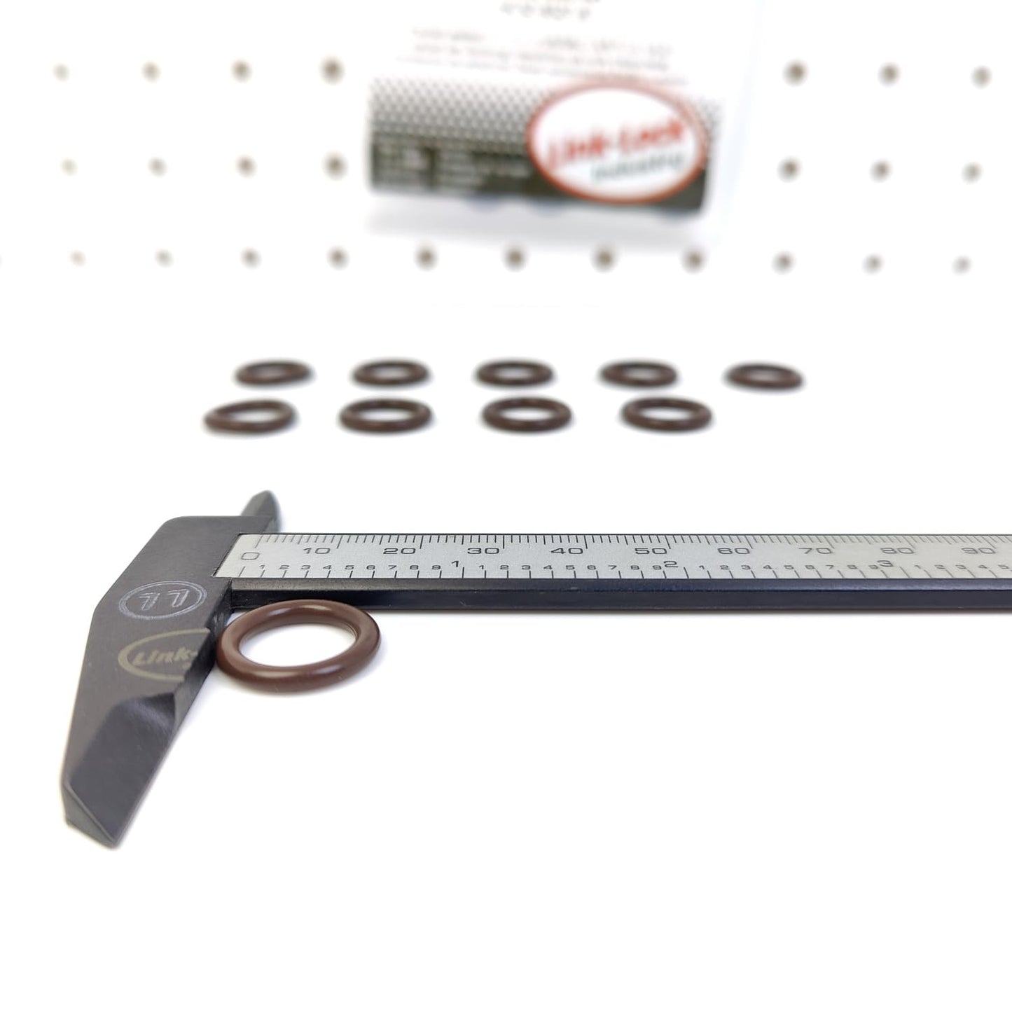 LINK-LOCK 10PCS OR.03.10137 FKMバイトンシーリングOリングキット 冷却水パイプ HC3Q-8565-AA HC3Z-8527-B フォード USA-C67DVTX T67DVTX シボレー-L83(325CUV8)用