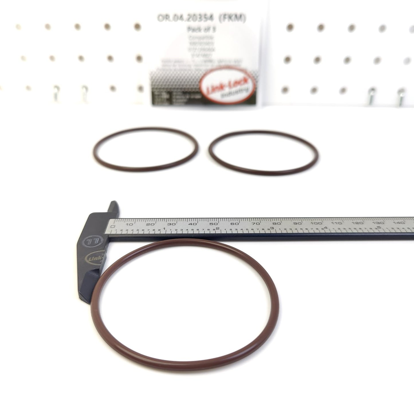 LINK-LOCK 3PCS OR.04.20354 FKM Viton サーモスタット用Oリングキット N90303403 07Z129646A 31474827 AUDI VOLVO用