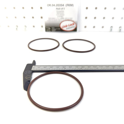LINK-LOCK 3PCS OR.04.20354 FKM Viton サーモスタット用Oリングキット N90303403 07Z129646A 31474827 AUDI VOLVO用