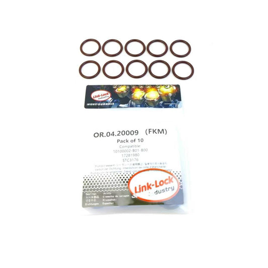 10PCS OR.04.20009 FKM Viton Sealing O-Ring Kit of Air conditioning compressor 10100002-B01-B00 17281980 STC3176 for BAIC For LAND ROVER For IVECO