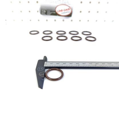 LINK-LOCK 10個 OR.03.10553 FKMバイトンシーリングOリングキット クーラントホース用 N90365302 WHT006124A 11531435808 A0249977745 A0269974448 68001527AA AUDI VW JEEP BMW メルセデス・ベンツ用