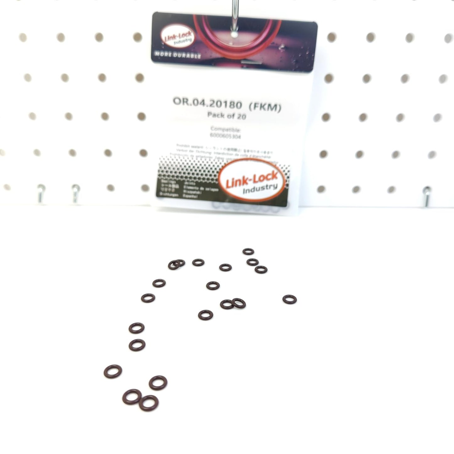 LINK-LOCK 20PCS OR.04.20180 FKM Viton Sealing O-Ring Kit of Oil Pump 6000605304 for FIAT