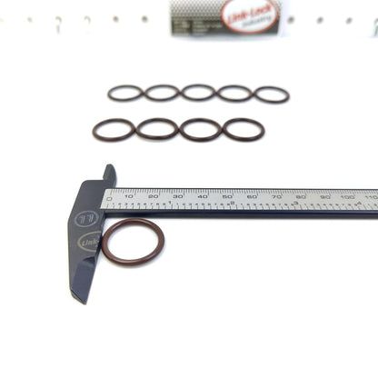 LINK-LOCK 10PCS OR.04.20138 FKM Viton Sealing O-Ring Kit of Engine Oil Cooler MH035044 for MITSUBISHI