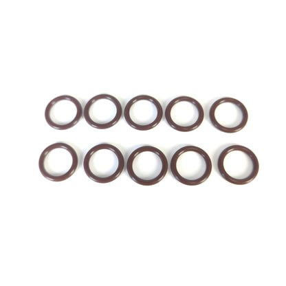LINK-LOCK 10個 FKMバイトンOリングガスケット 伝送冷却パイプ用 BMW N47 17228511461