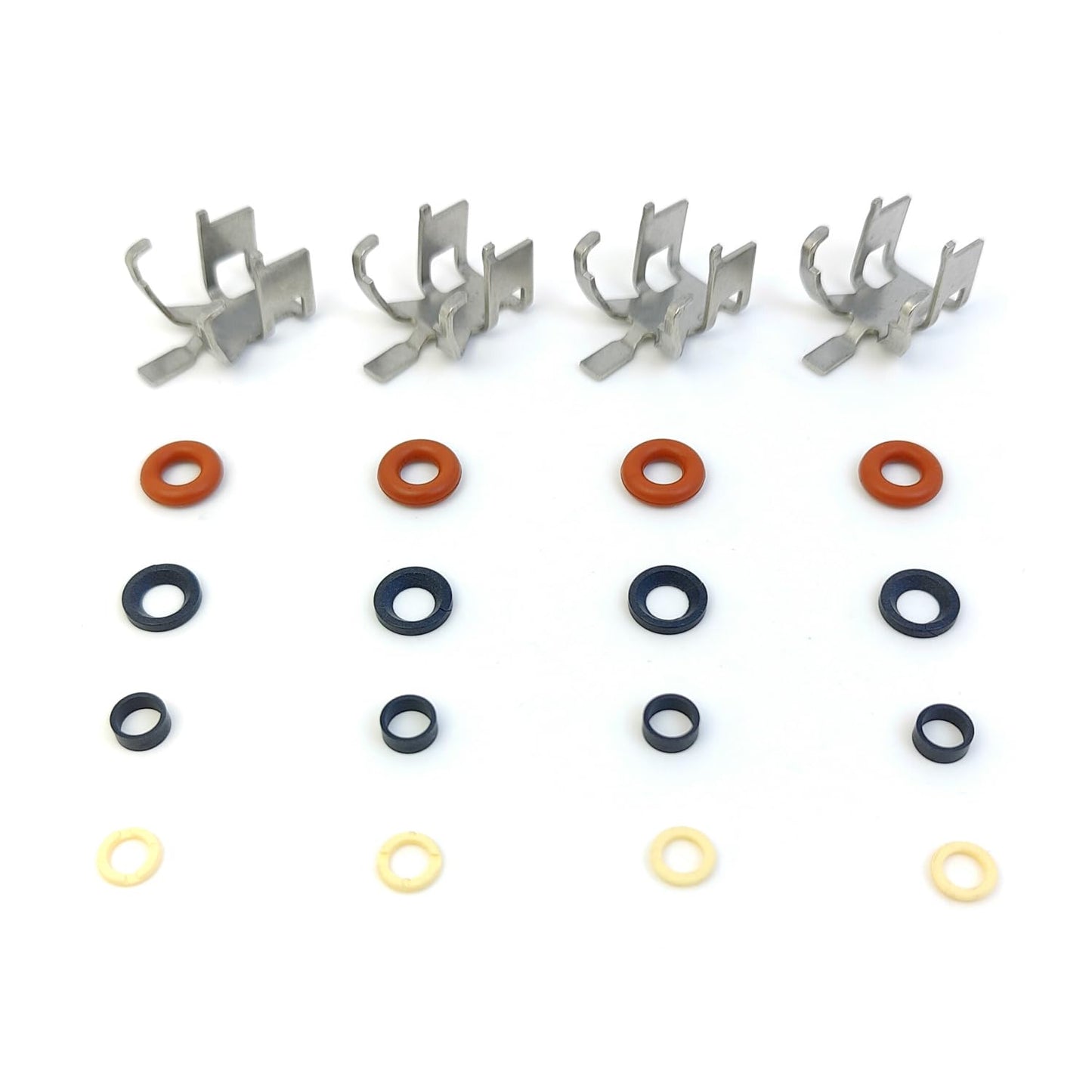 LINK-LOCK 4Set OK.04.10046 fuel injector repair kit 31669665 with FKM Viton O-RING For VOLVO XC60 S60 V60 S90 V90 B4204 2018-2019