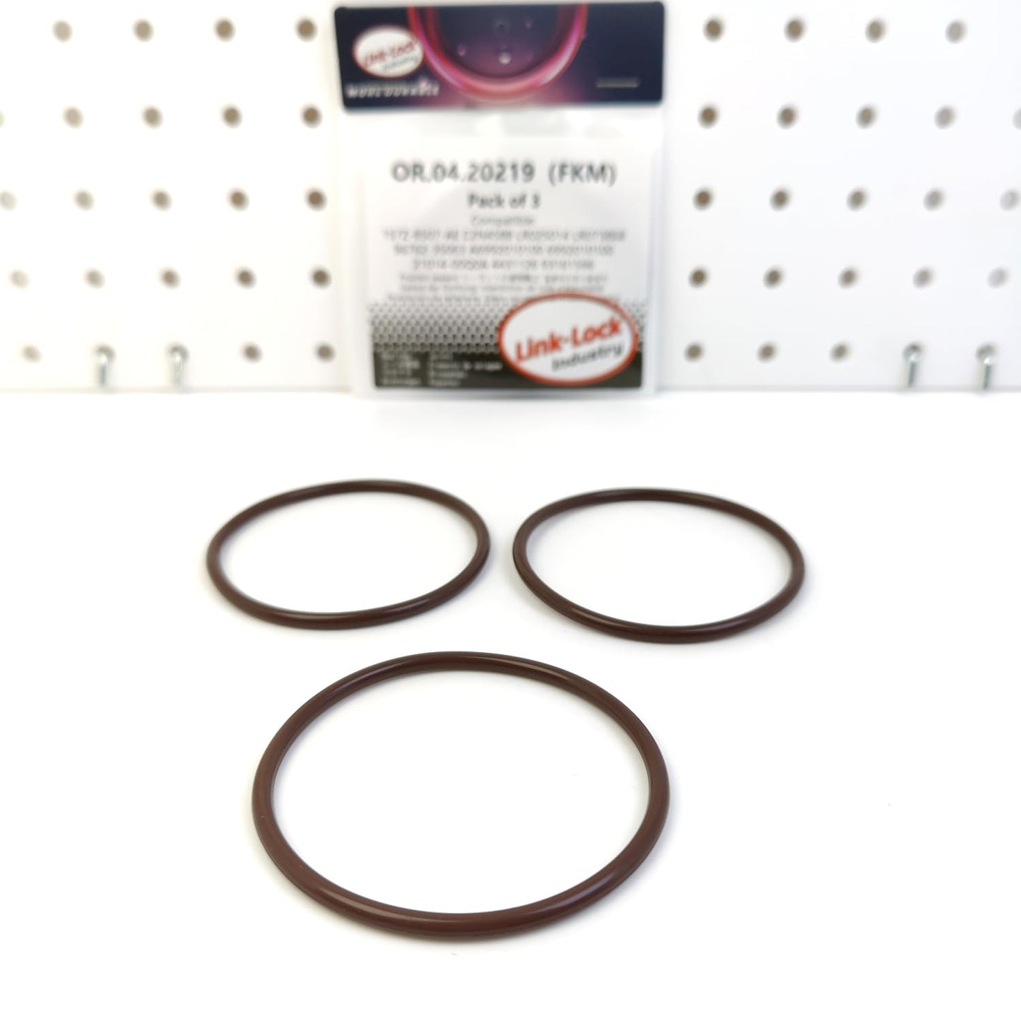 LINK-LOCK 3PCS OR.04.20219 FKM Viton Sealing O-Ring Kit of Water Pump 1S7Z-8507-AE C2N4588 LR025014 LR073868 96762-35063 A6992010100 6992010100 21014-00Q0A 4431126 93161596 for FORD for JAGUAR