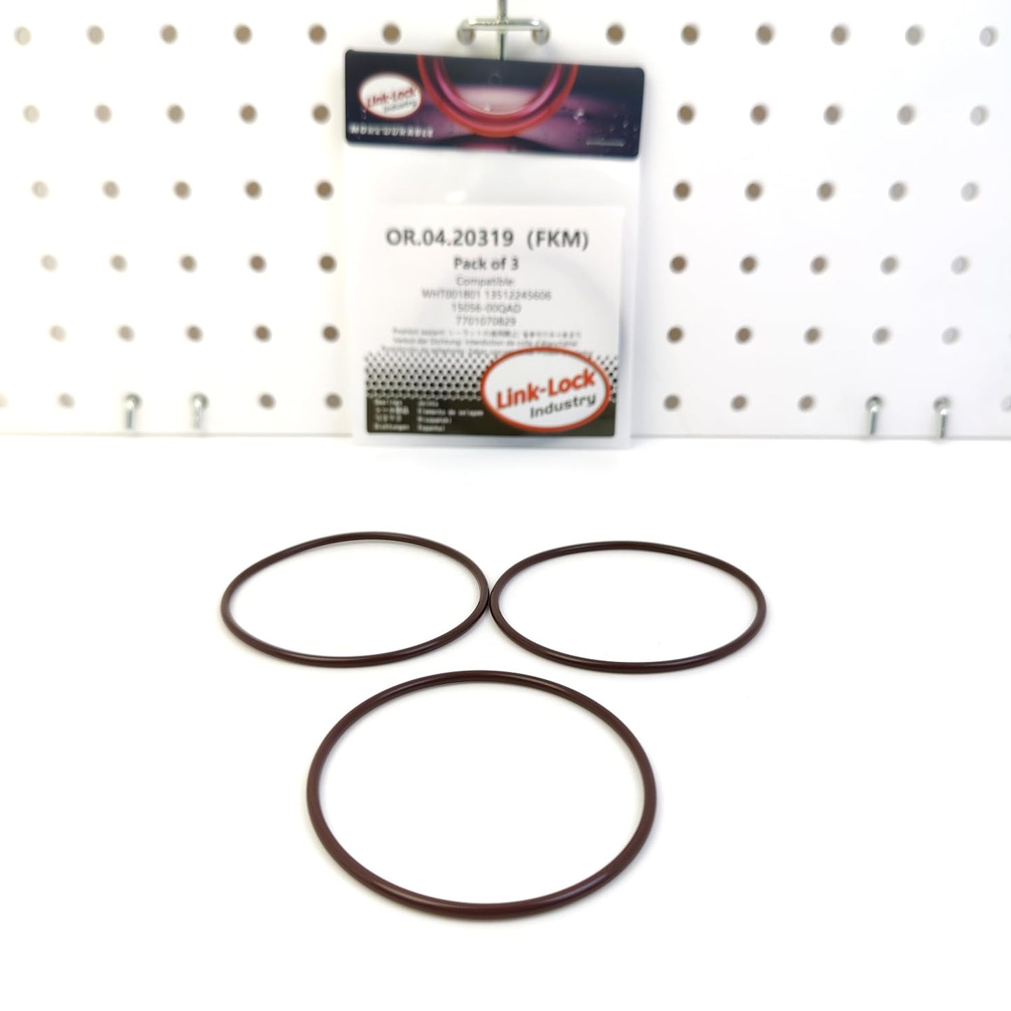 LINK-LOCK 3PCS OR.04.20319 FKM Viton Sealing O-Ring Kit of Camshaft Adjustment WHT001801 13512245606 15056-00QAD 7701070829 for AUDI for BMW for NISSAN for RENAULT