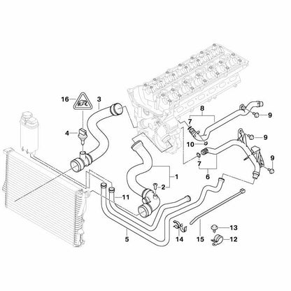 LINK-LOCK 27PCS FKM Viton OK.01.H0006S Engine coolant pipe / Water hose O-Ring Kit 11531435808 17127510952-AB  11531436408-AB for BMW M54 M52 E46 318I 320I 323I 325I 328I 330I