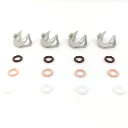 LINK-LOCK 4Set OK.04.10025 fuel injector repair kit 04E998907C with FKM Viton O-RING For VW 280TSI CZDA
