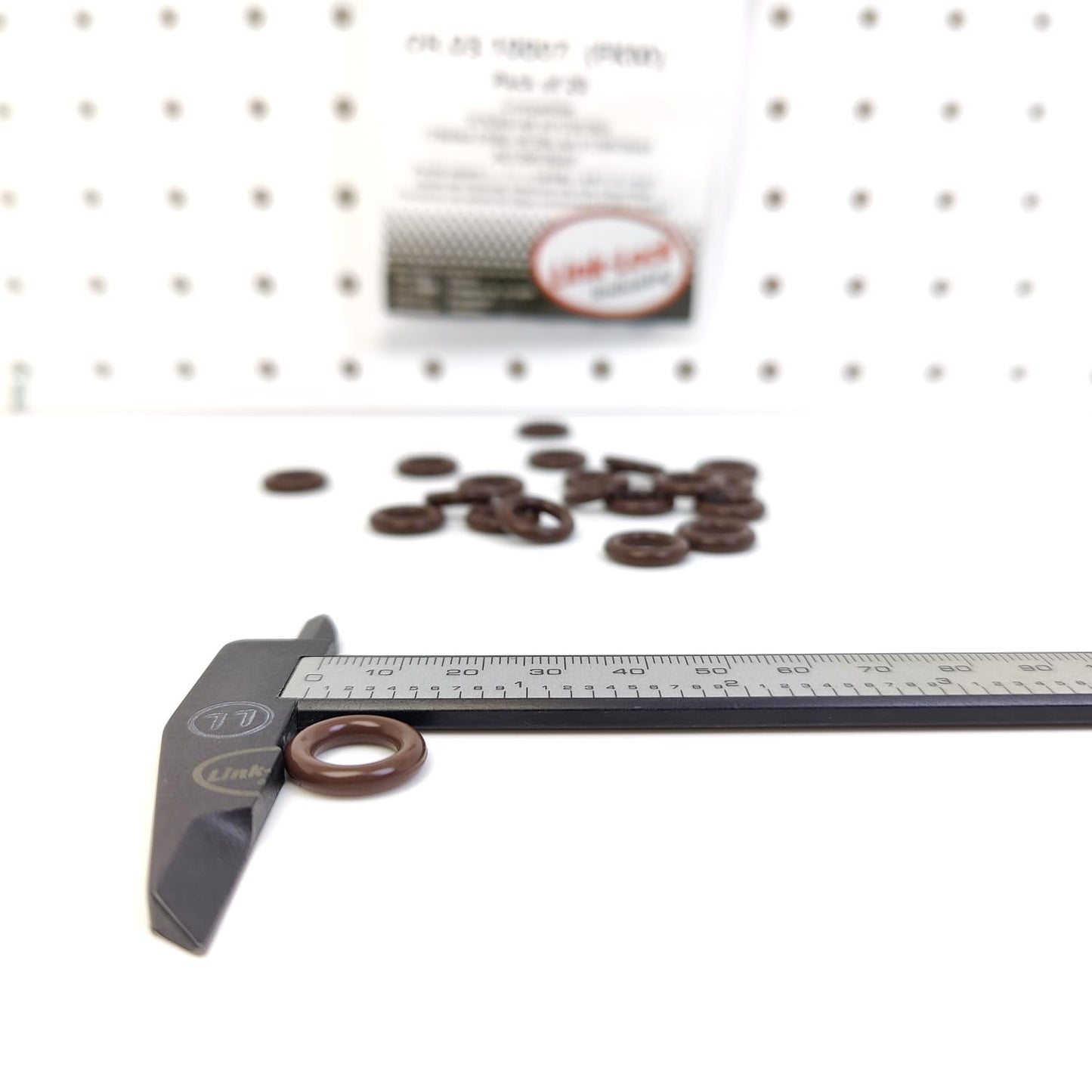 LINK-LOCK 20PCS OR.03.10007 FKM Viton Sealing O-Ring Kit Of Fuel Injector 07K906149 WHT007801 1790064 D5BG-9F596-AA 0139979045 A0139979045 For MERCEDES-BENZ-M266 M273 For VW-BGP BPS CBUA