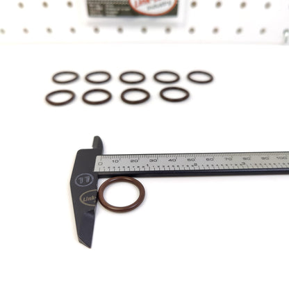 LINK-LOCK 10PCS OR.03.10163 FKM Viton Sealing O-Ring Kit of Coolant pipeline N90890501 3909397 14457385 12855470 650045 For AUDI-CHZB DKLD CUSB ATL DCBD For VW-CHFA AZQ BME ASY