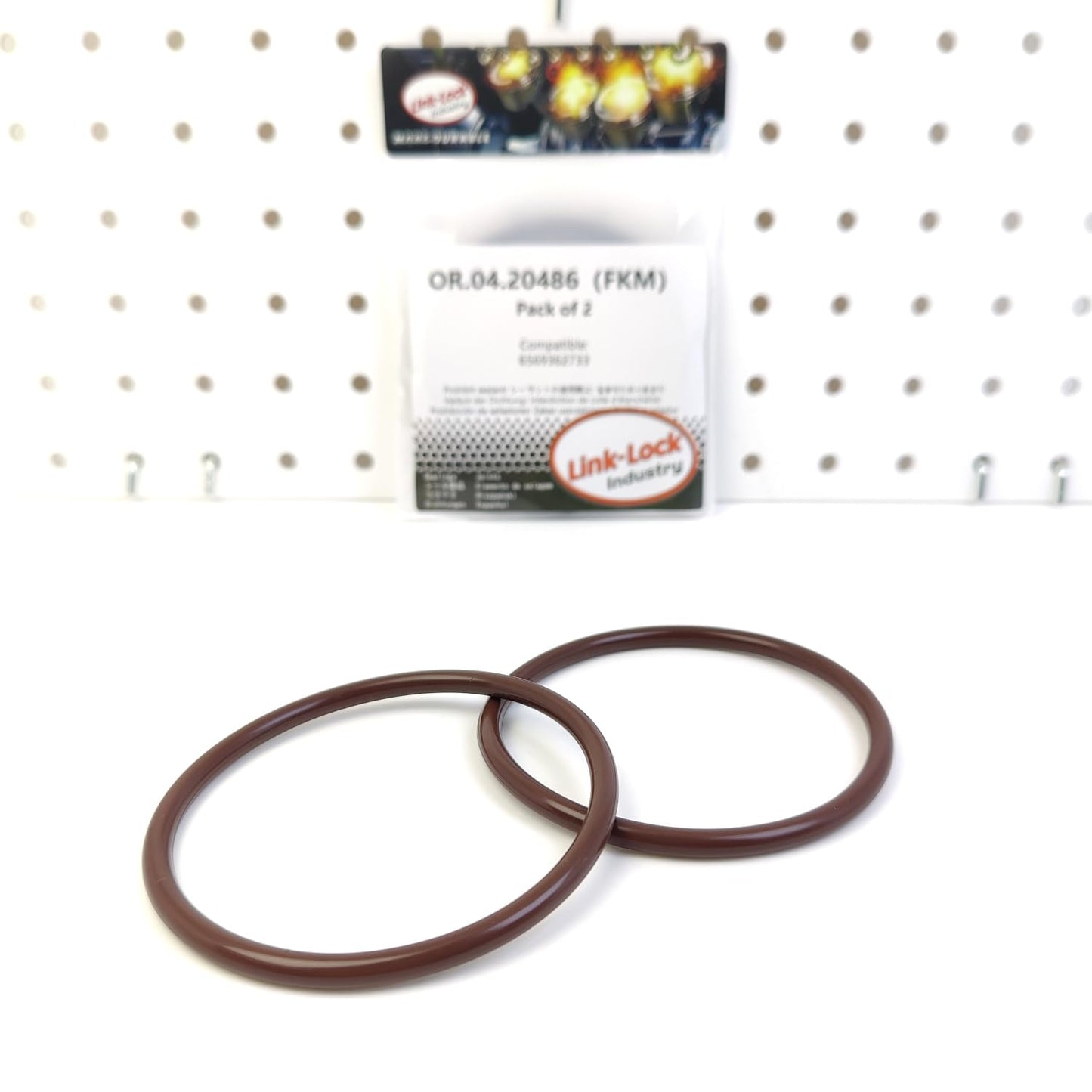 LINK-LOCK 2PCS OR.04.20486 FKM Viton 74×5 Sealing Universal O-Ring Kit 6569362733 for MAN-HOCL for TGA