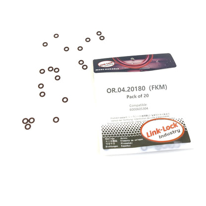 LINK-LOCK 20PCS OR.04.20180 FKM Viton Sealing O-Ring Kit of Oil Pump 6000605304 for FIAT