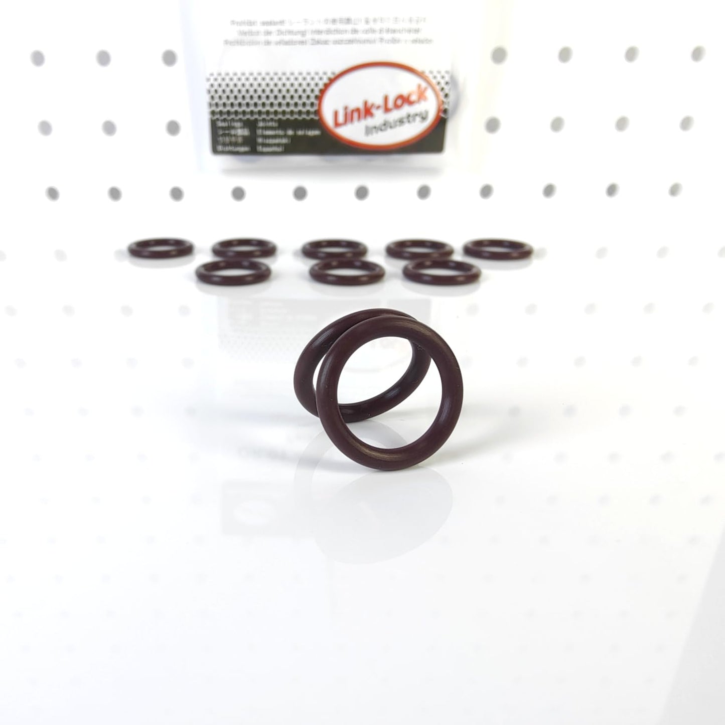 LINK-LOCK 10PCS FKM Viton OR.01.40034  Engine Camshaft sensor O-RING gasket 13627796699 13627792257 for BMW N47 N57 B37 B47 B57