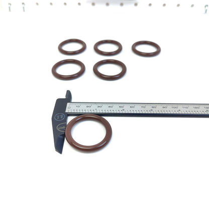 LINK-LOCK 6PCS OR.03.10041 FKM Viton Sealing O-Ring Kit Of Spark plug sleeve 999.707.215.40 For PORSCHE-M96.01 M96.04 M96.21 M96.02 M96.20 M96.22