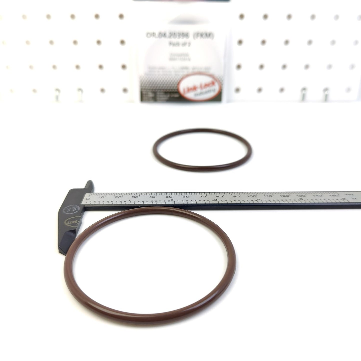 LINK-LOCK 2PCS OR.04.20396 FKM Viton Sealing O-Ring Kit of Oil Filter 06M115331A for AUDI