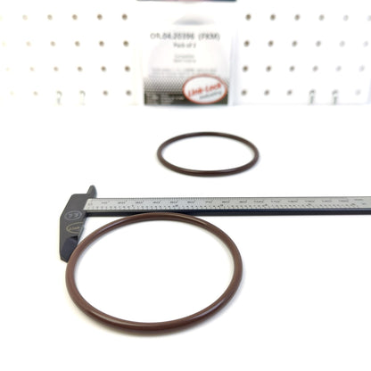 LINK-LOCK 2PCS OR.04.20396 FKM Viton Sealing O-Ring Kit of Oil Filter 06M115331A for AUDI