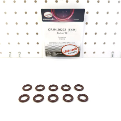 LINK-LOCK 10PCS OR.04.20292 FKM Viton Sealing O-Ring Kit of Camshaft Adjustment 5198198 for FORD