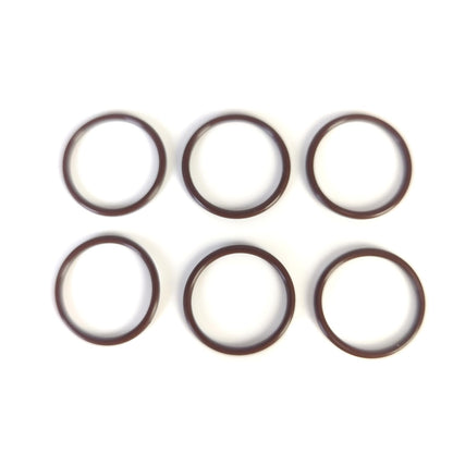 LINK-LOCK 6PCS FKM Viton OR.01.20026 Engine coolant pipe / Water hose O-Ring 11518482259 for BMW B46 B48 B58