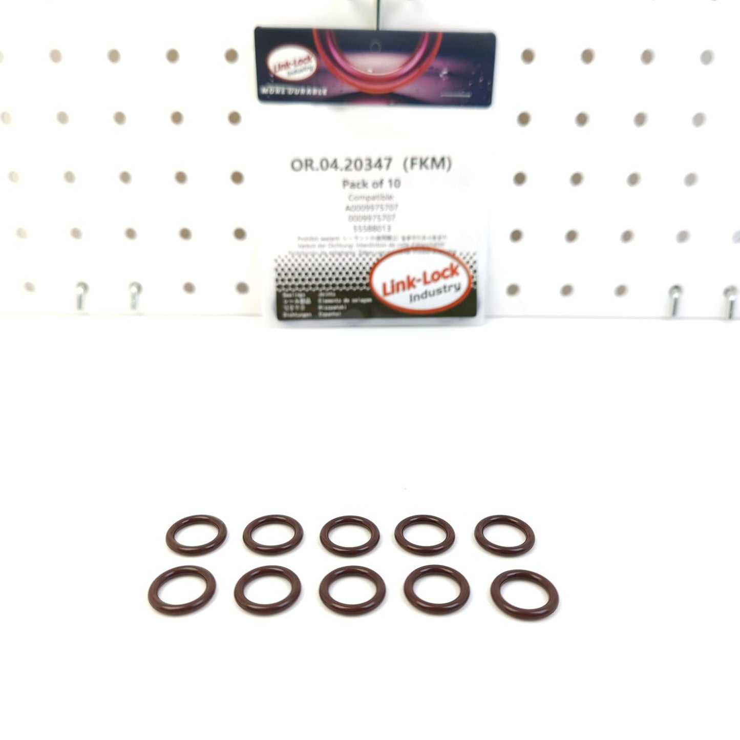 LINK-LOCK 10PCS OR.04.20347 FKM Viton Sealing O-Ring Kit of Camshaft Adjustment A0009975707 0009975707 55588013 for MERCEDES-BENZ for OPEL