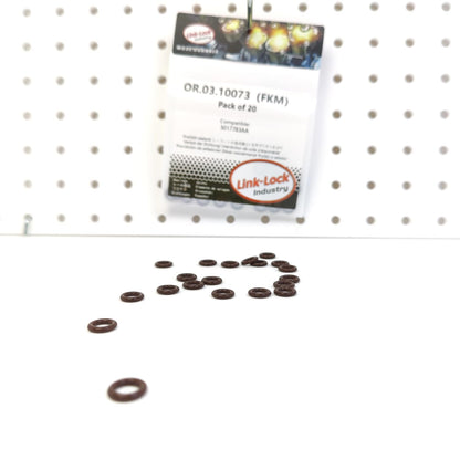 LINK-LOCK 20PCS OR.03.10073 FKM Viton シールOリングキット オイルディップスティック 5017783AA DODGE-ETC ETH ETJ用 RAM-ETJ ETL ETN ETK ETM用 JEEP用