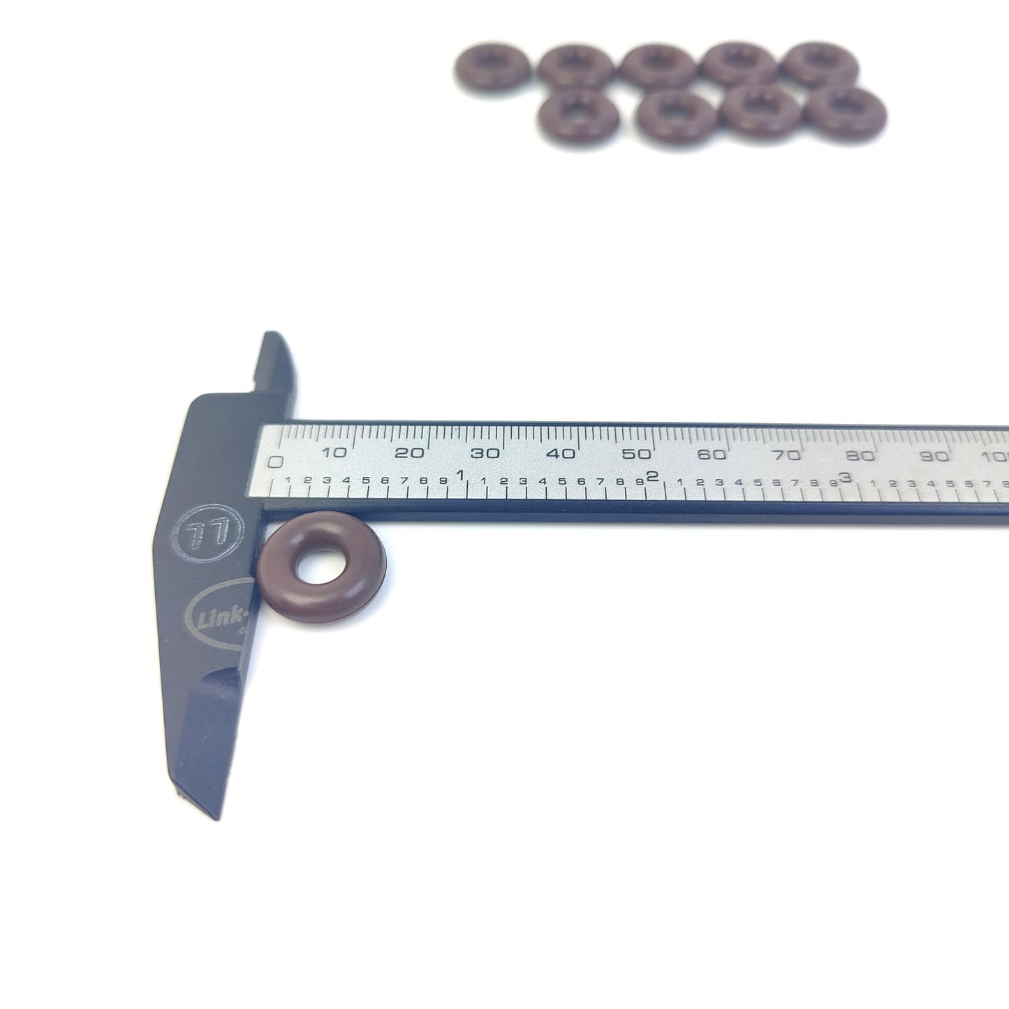 LINK-LOCK 10PCS OR.04.20427 FKMバイトン燃料インジェクターOリングキット ボルボ用 947113-7