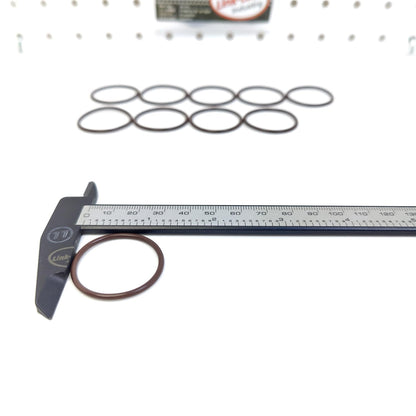 LINK-LOCK 10PCS OR.03.10040 FKM Viton Sealing O-Ring Kit Of Spark plug sleeve 11121304174 06.56333.3262 99970176140 99970176141 For PORSCHE M96.03 M96.05 M97.01 For BMW M41 M51 S50 S14 M47 S38