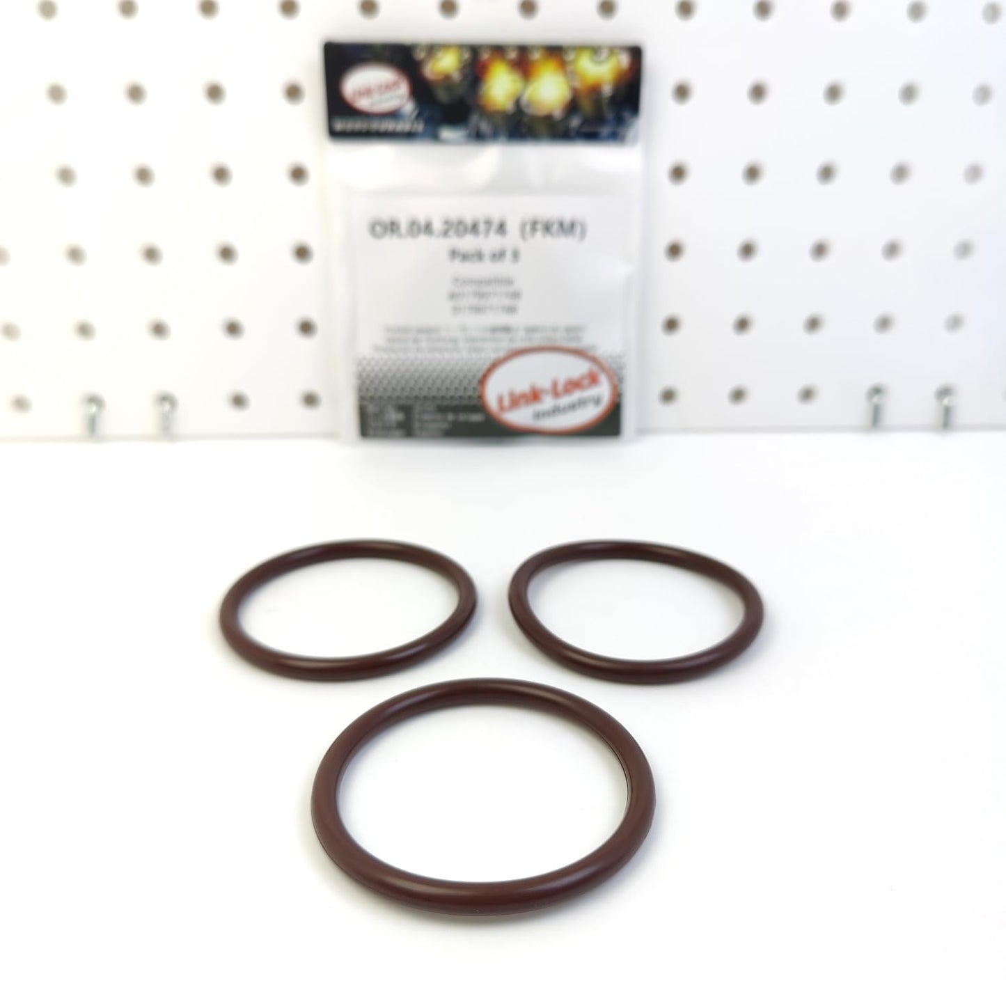 LINK-LOCK 3PCS OR.04.20474 FKM Viton Sealing O-Ring Kit of Exhaust Manifold A0179971748 0179971748 for MERCEDES-BENZ