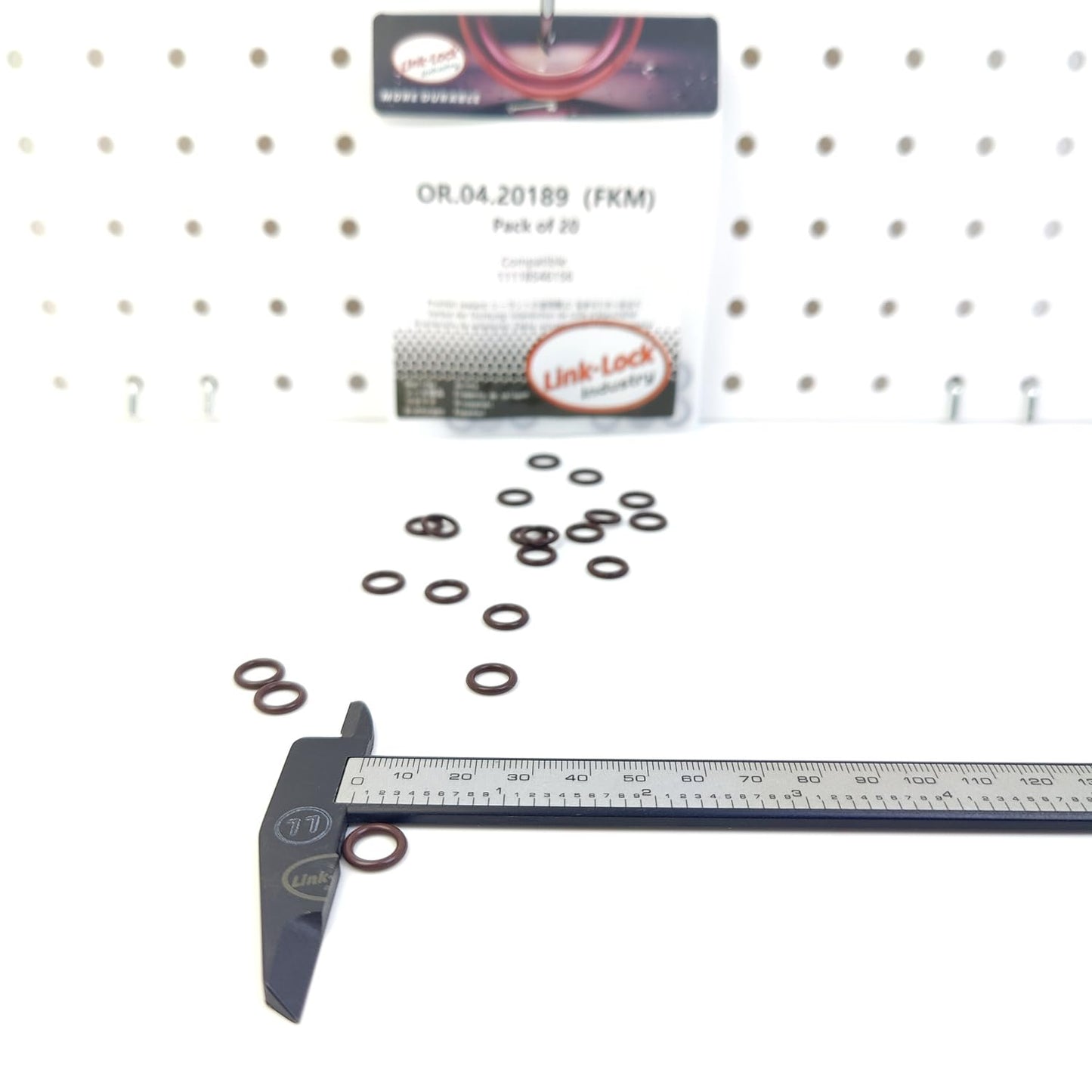 LINK-LOCK 20PCS OR.04.20189 FKM Viton Sealing O-Ring Kit of Engine Housing 11118546156 for AUDI for BMW-IB1 XB4