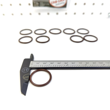 LINK-LOCK 10PCS OR.03.10513 FKM Viton Sealing O-Ring Kit of Coolant pipeline 646911 94173412 For OPEL
