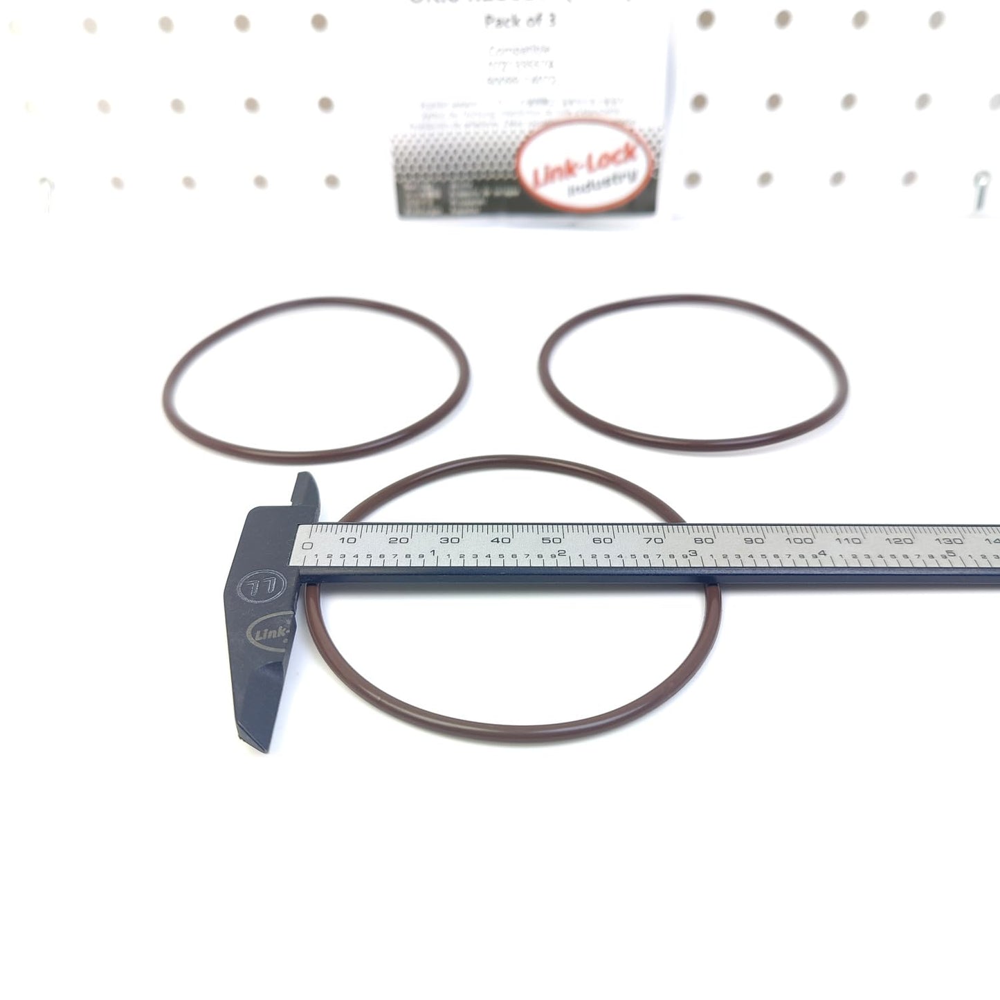 LINK-LOCK 3PCS OR.04.20057 FKMバイトン フューエルインジェクションスロットルボディ用シーリングOリングキット 07Z133557A 90099-14072 AUDI/TOYOTA用