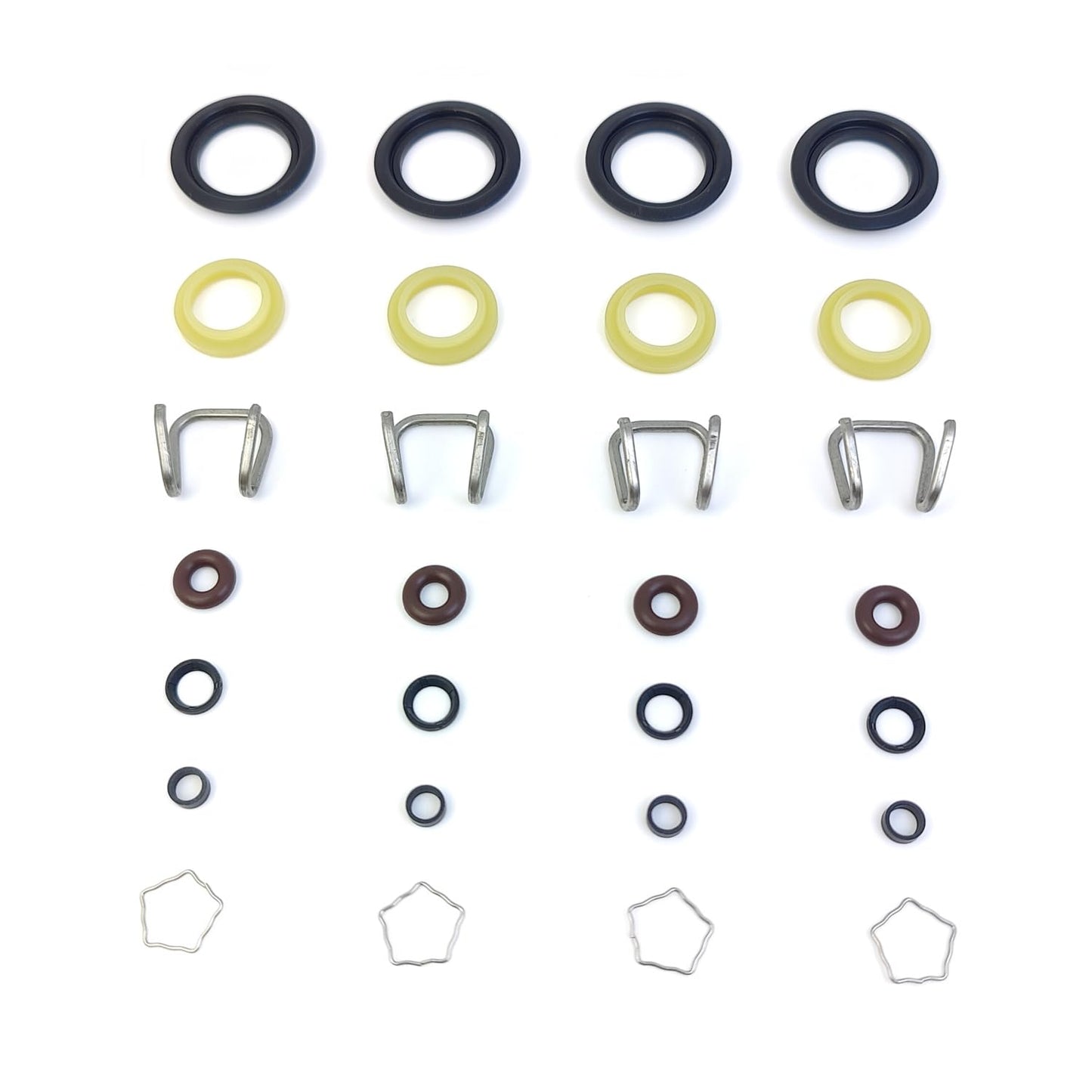 LINK-LOCK 4Set OK.04.10038 fuel injector repair kit A2540720500 with FKM Viton O-RING For MERCEDES-BENZ CLE GLE E M256 M254