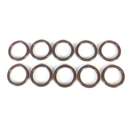 LINK-LOCK 10PCS FKM Viton OR.01.20019 Engine coolant pipe / Water hose O-Ring BMW MOST 17127578403-C  17127578404-CD 17127619687   for BMW MOST