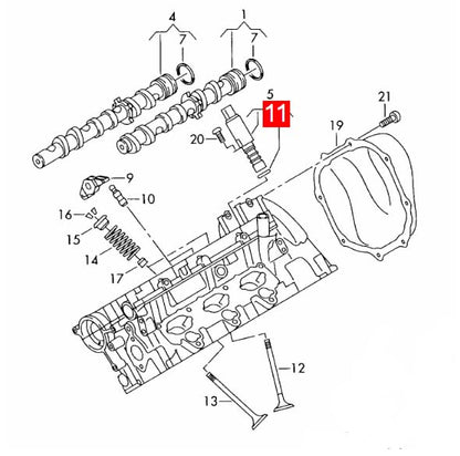LINK-LOCK 10PCS OR.03.10276 FKM Viton Sealing O-Ring Kit of Camshaft Adjustment Device WHT002789 91308-RCA-A01 8-9728402-2 For AUDI-CEPB CGWB CGXC CEUA CGWC CHMA CEUC CGWD CHMB For LAMBORGHINI-BUJ