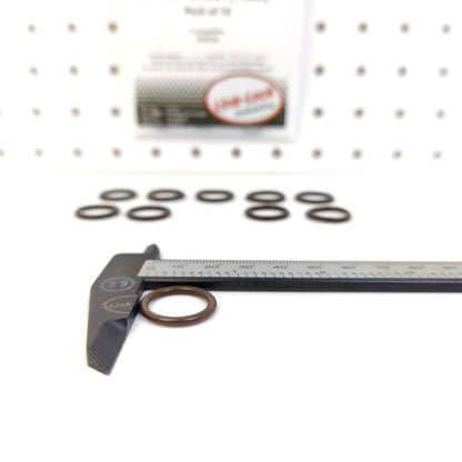 LINK-LOCK 10PCS OR.03.10456 FKM Viton Sealing O-ring Kit of Engine oil cooler 804658 For SCANIA