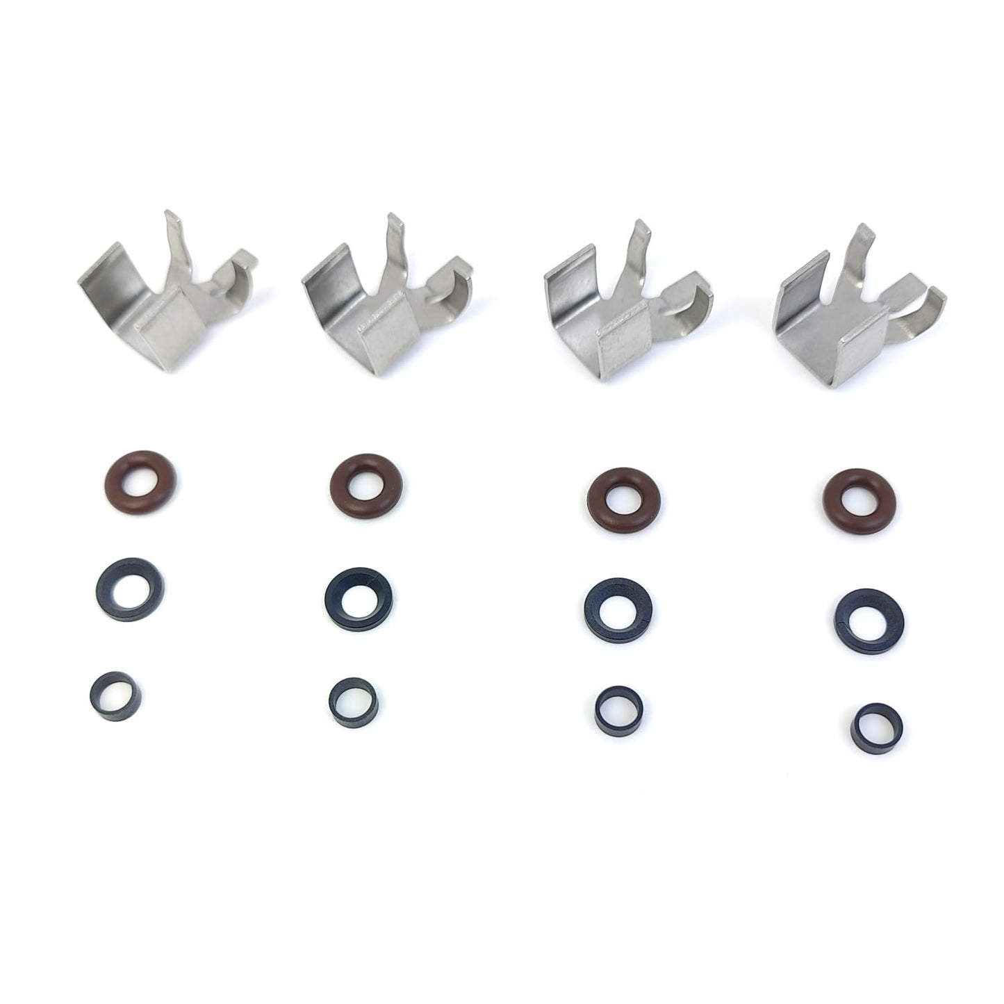 LINK-LOCK 4Set OK.04.10045 fuel injector repair kit JX6Z9229A with FKM Viton O-RING For FORD 5.0L V8 GT 2017-2018